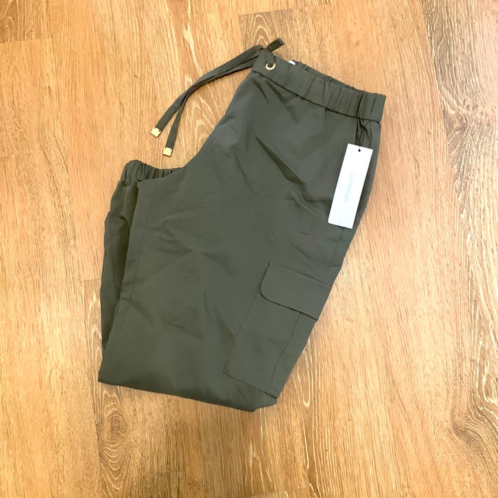 Calvin Klein green cargo pants
